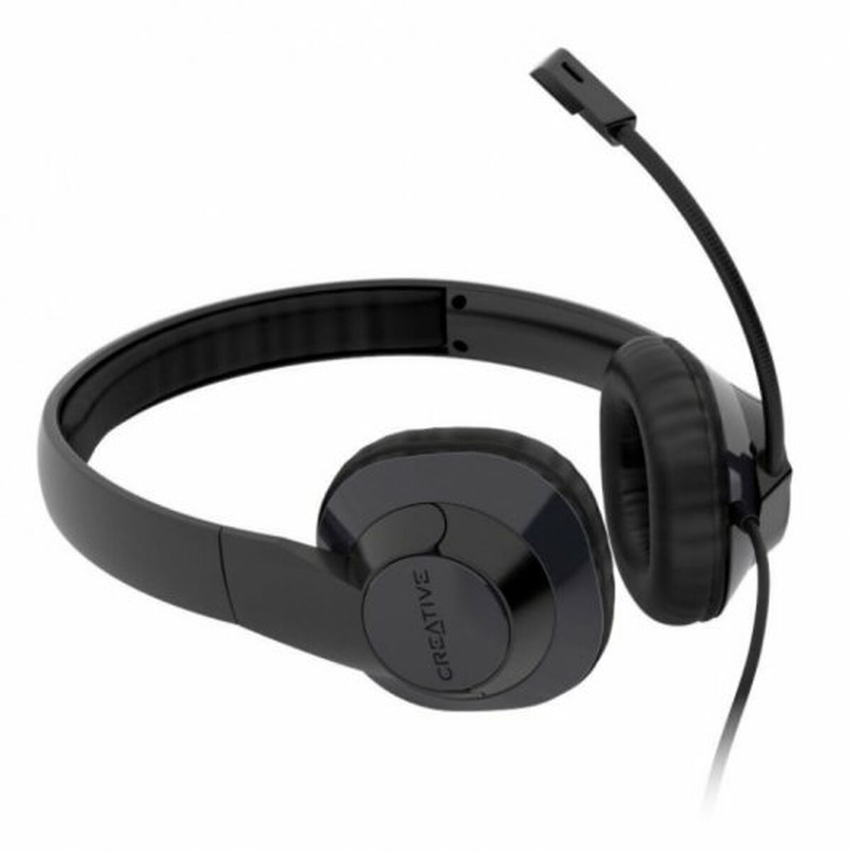 Hörlurar med Mikrofon Creative Technology HS-720 V2 Svart
